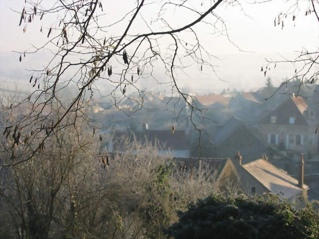 Lucy depuis la fontaine Marceau - Lucy-le-Bois (89200) - Yonne