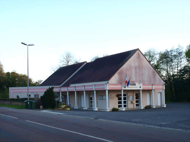 La mairie - Moulins-sur-Ouanne (89130) - Yonne