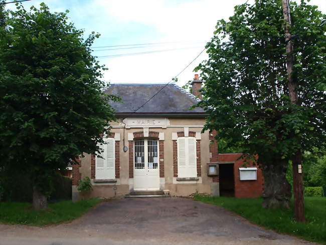 La mairie située dans le hameau de Jeuilly - Saint-Martin-sur-Ocre (89110) - Yonne