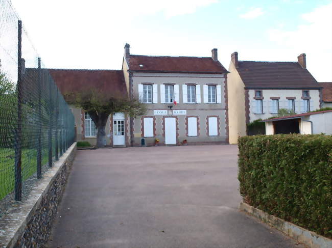 La mairie-école - Saint-Maurice-Thizouaille (89110) - Yonne
