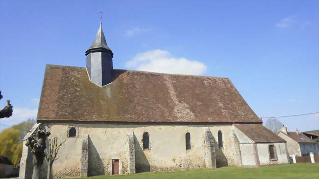 Façade sud de l'église de Vareilles - Vareilles (89320) - Yonne