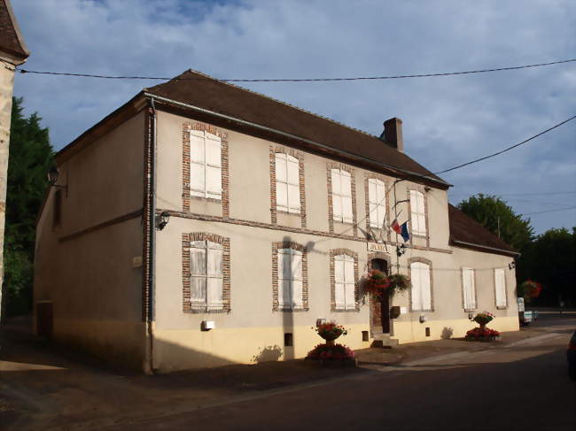 Vue de la mairie de Villecien - Villecien (89300) - Yonne