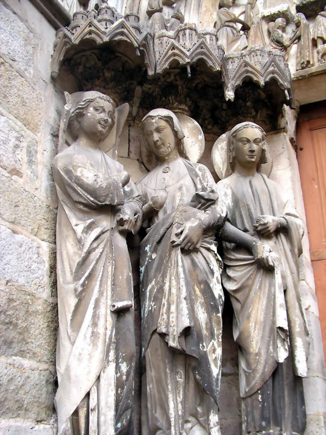 Portail de léglise Notre-Dame de Villeneuve-l'Archevêque - Villeneuve-l'Archevêque (89190) - Yonne