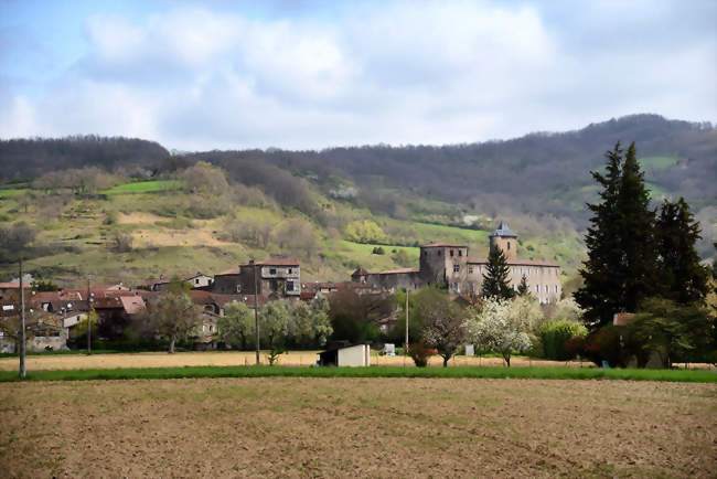 Vue du village de Camon - Camon (09500) - Ariège