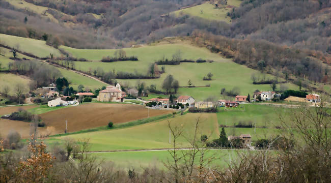 Ségura vu des coteaux - Ségura (09120) - Ariège