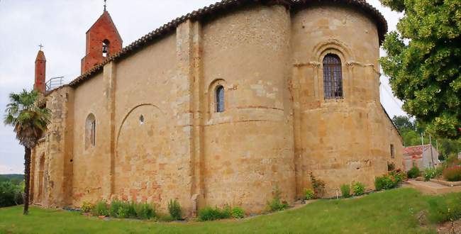 L'église romane de Sainte-Suzanne - Sainte-Suzanne (09130) - Ariège
