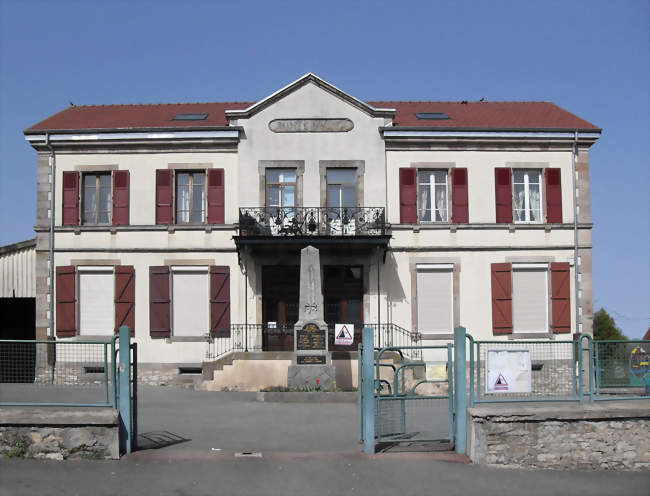 La mairie-école - Angeot (90150) - Territoire de Belfort