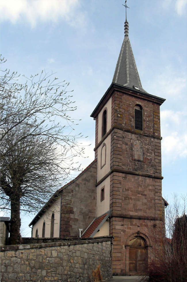 L'église Saint-Léger d'Essert - Essert (90850) - Territoire de Belfort