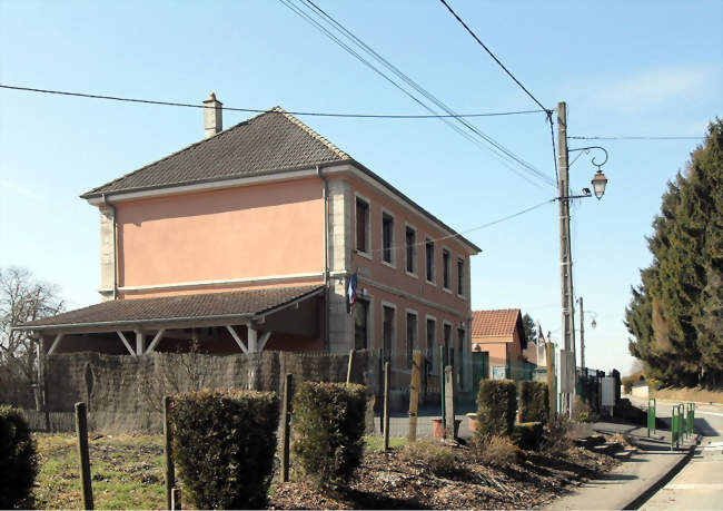 La mairie de Grosne - Grosne (90100) - Territoire de Belfort
