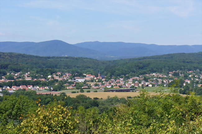 Vue générale - Offemont (90300) - Territoire de Belfort