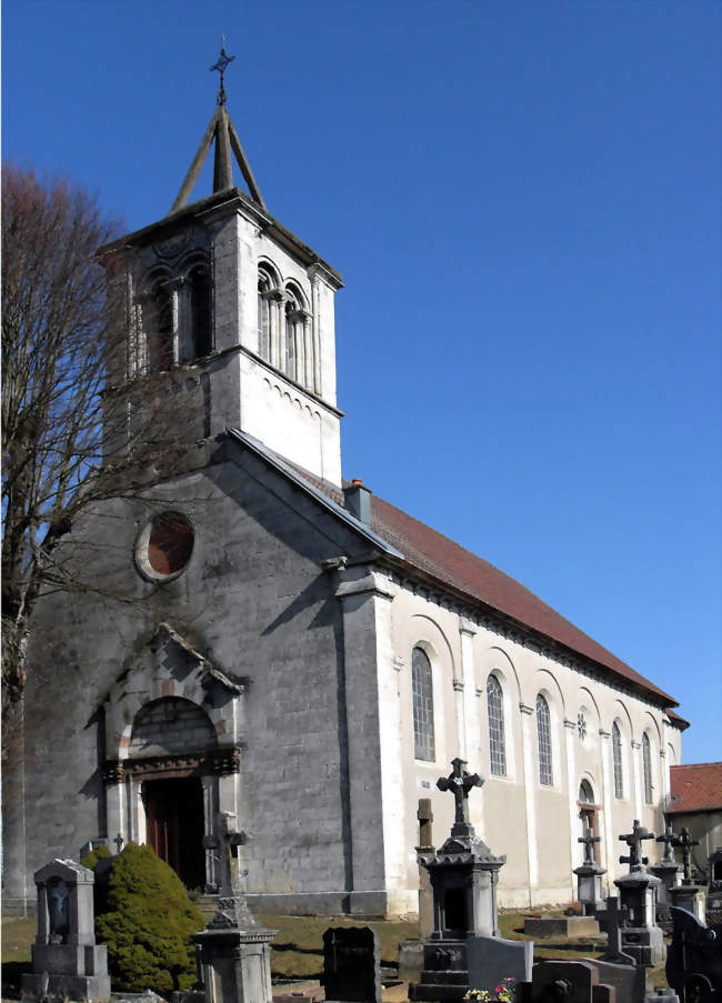 L'église Notre-Dame à Petit-Croix - Petit-Croix (90130) - Territoire de Belfort