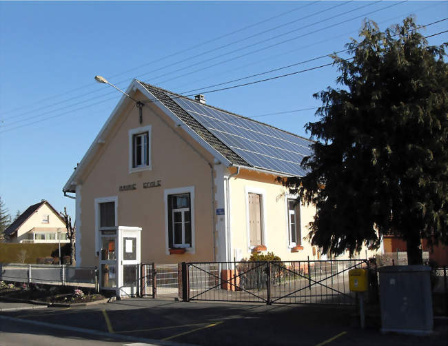 La mairie-école - Romagny-sous-Rougemont (90110) - Territoire de Belfort
