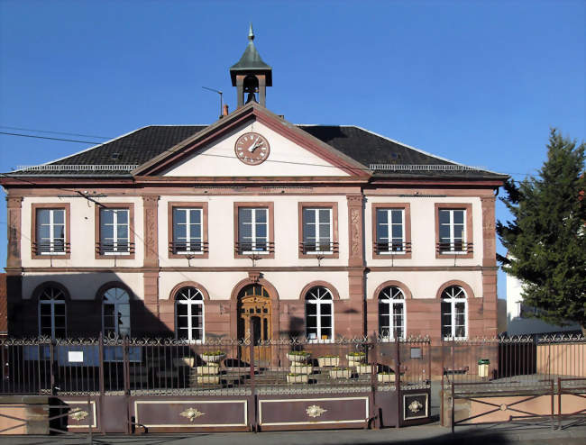 Mairie-école (361 m) - Roppe (90380) - Territoire de Belfort