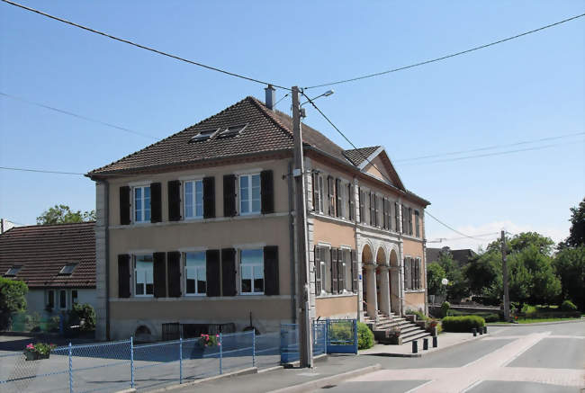 La mairie-école - Suarce (90100) - Territoire de Belfort