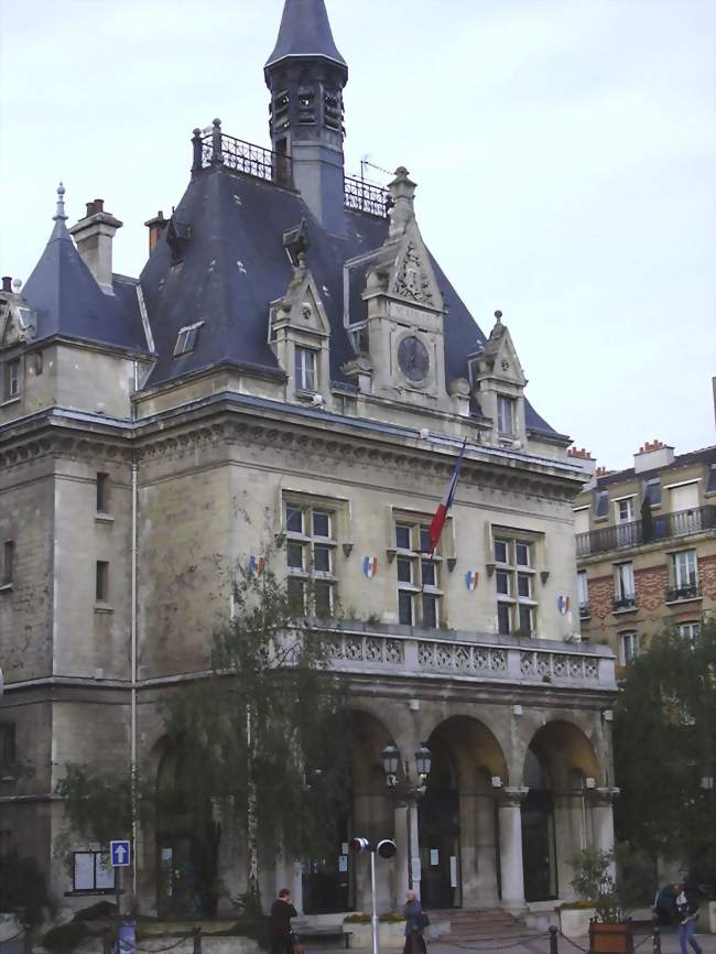 Mairie de la commune - Les Lilas (93260) - Seine-Saint-Denis