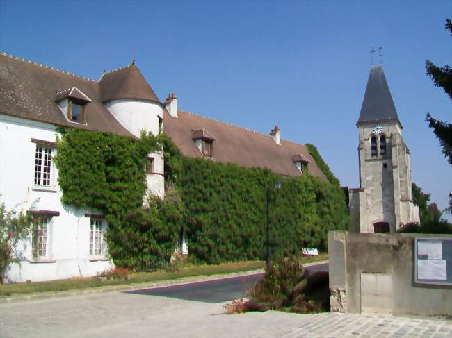 Le manoir et l'église Notre-Dame de l'Assomption - Épiais-lès-Louvres (95380) - Val-d'Oise