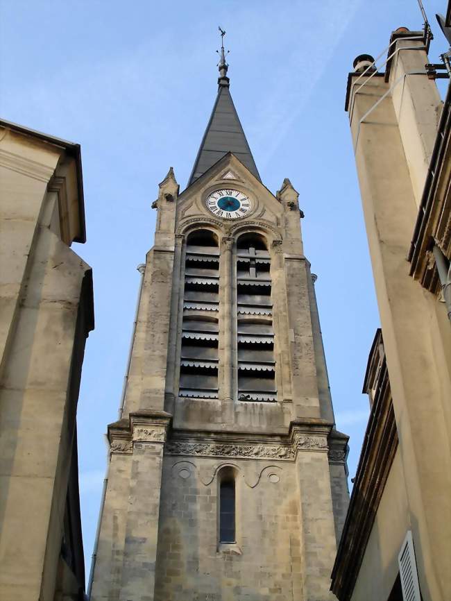Clocher-tour de l'église Saint-Leu-Saint-Gilles - Saint-Leu-la-Forêt (95320) - Val-d'Oise
