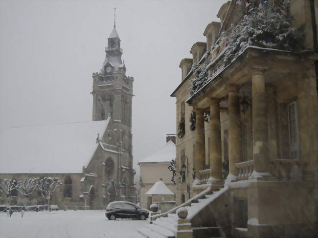 Mairie et église de Viarmes - Viarmes (95270) - Val-d'Oise