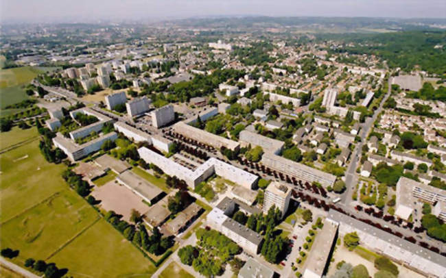 Vu du ciel de Villiers-le-Bel