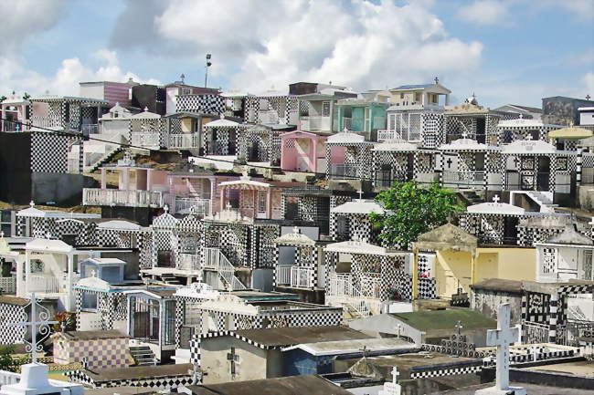 Le cimetière - Morne-à-l'Eau (97111) - Guadeloupe