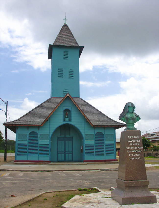 L'église Saint-Joseph - Mana (97360) - Guyane
