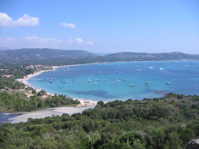 Le golfe de Saint-Cyprien sur la commune de Lecci - Lecci (20137) - Corse-du-Sud
