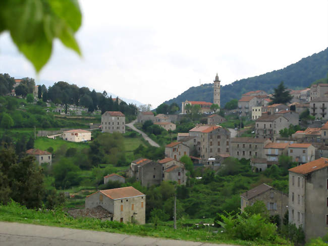 Vue de Levie - Levie (20170) - Corse-du-Sud