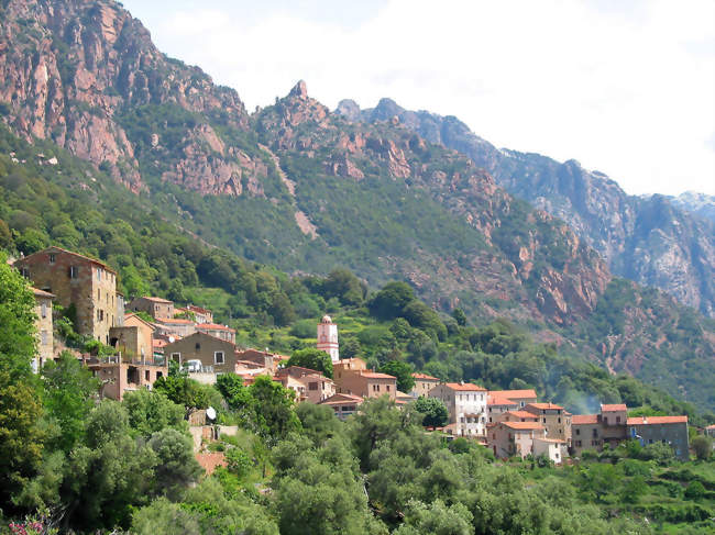 Vue d'Ota Vila - Ota (20150) - Corse-du-Sud