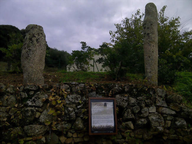 Statues-Menhirs préhistoriques - Pila-Canale (20123) - Corse-du-Sud