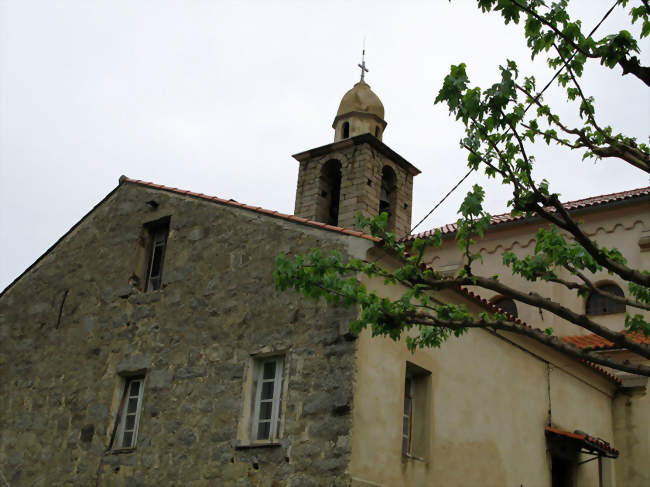 Le clocher et son dôme - Viggianello (20110) - Corse-du-Sud