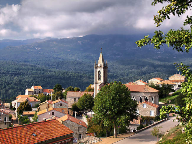 Vue de Zonza - Zonza (20124) - Corse-du-Sud