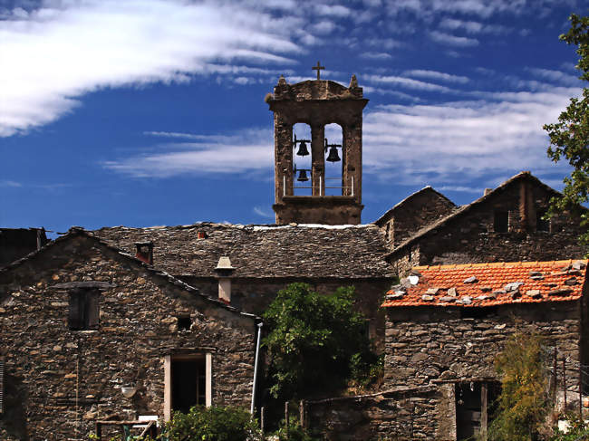Vue de l'ancien couvent d'Alando - Alando (20250) - Haute-Corse