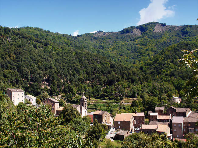 Vue de Bustanico - Bustanico (20212) - Haute-Corse