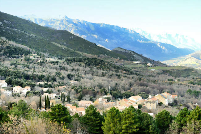 Vue de Casanova-di-Venaco - Casanova (20250) - Haute-Corse