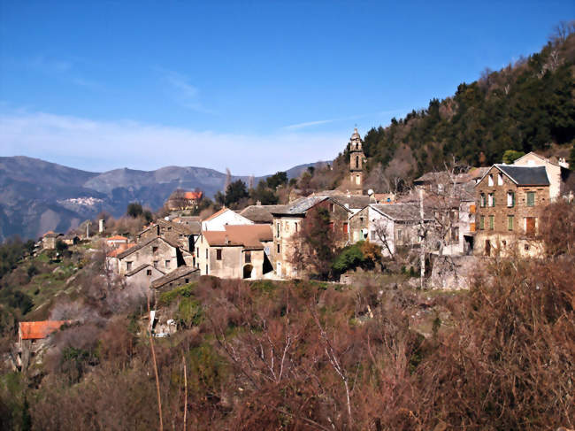 Vue de Castello-di-Rostino - Castello-di-Rostino (20235) - Haute-Corse