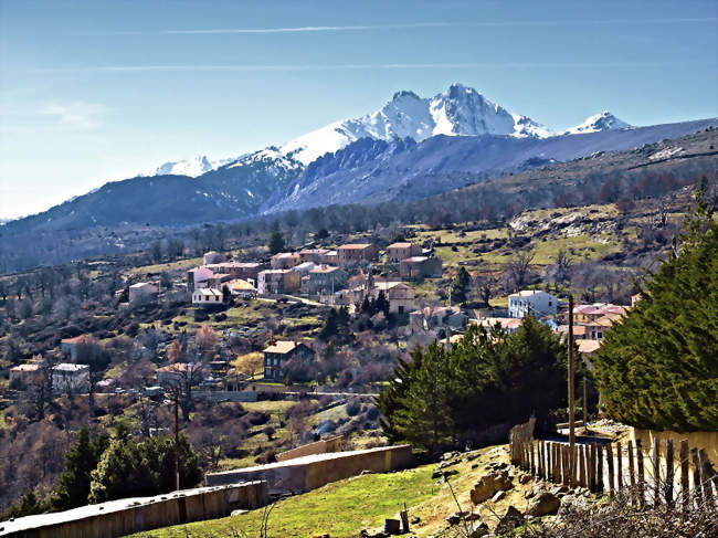 Vue de Lozzi - Lozzi (20224) - Haute-Corse