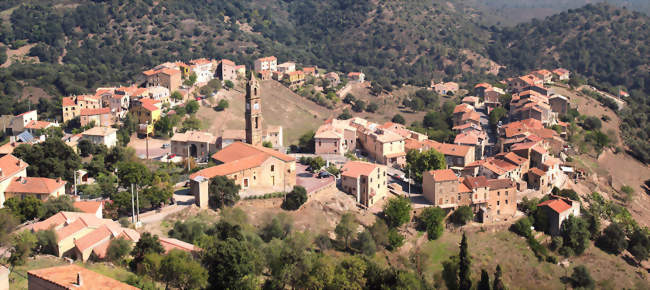 Vue panoramique de Moltifao - Moltifao (20218) - Haute-Corse