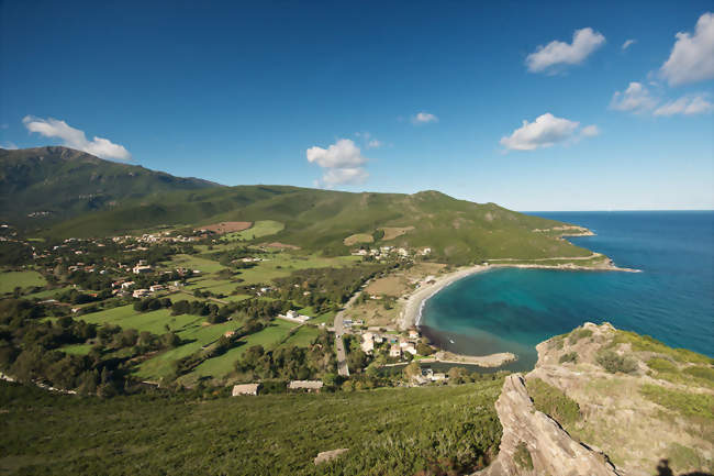 La marine de Pietracorbara vue depuis le Castellare - Pietracorbara (20233) - Haute-Corse