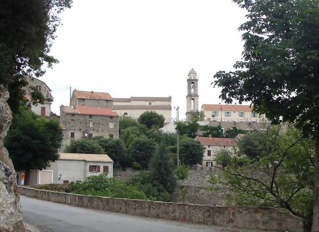 Vue sur Poggio di Nazza - Poggio-di-Nazza (20240) - Haute-Corse
