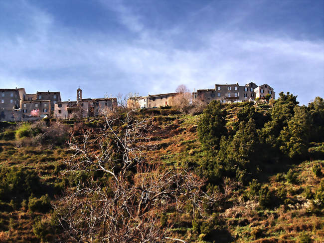 Vue de Quercitello - Quercitello (20237) - Haute-Corse