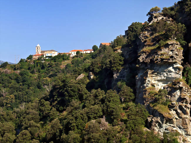 Vue du village - San-Gavino-di-Tenda (20246) - Haute-Corse
