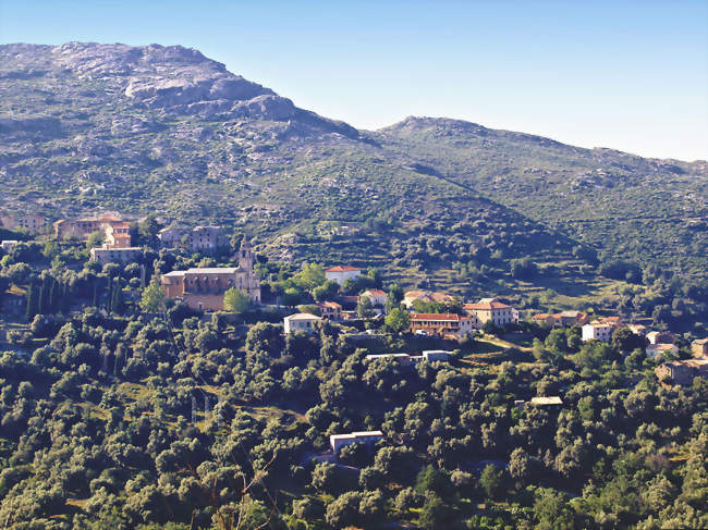 Vue du village - Santo-Pietro-di-Tenda (20217, 20246) - Haute-Corse