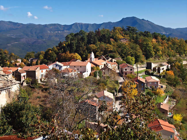 Vue de Santo-Pietro-di-Venaco - Santo-Pietro-di-Venaco (20250) - Haute-Corse