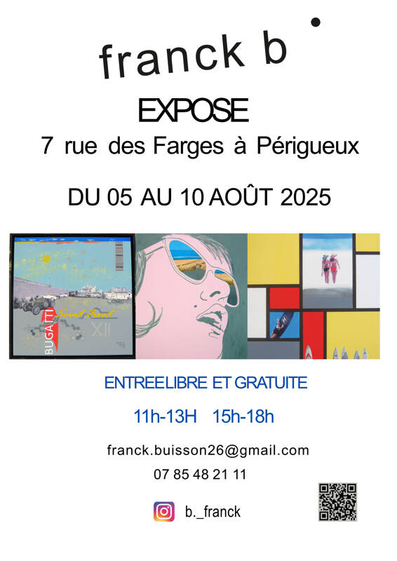 Franck Buisson : Graphisme et Pop Art