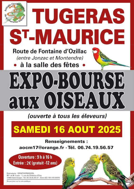 EXPO-BOURSE AUX OISEAUX