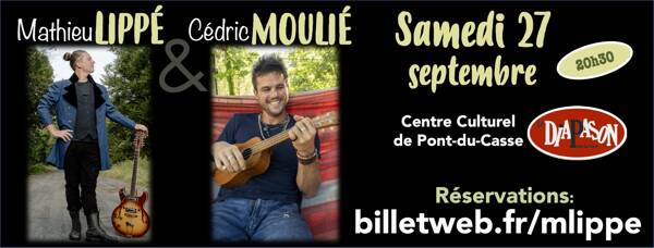 Mathieu LIPPE & Cédric MOULIE en concert