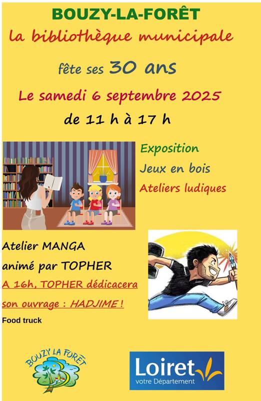 30 ème anniversaire de la bibliothèque municiaple