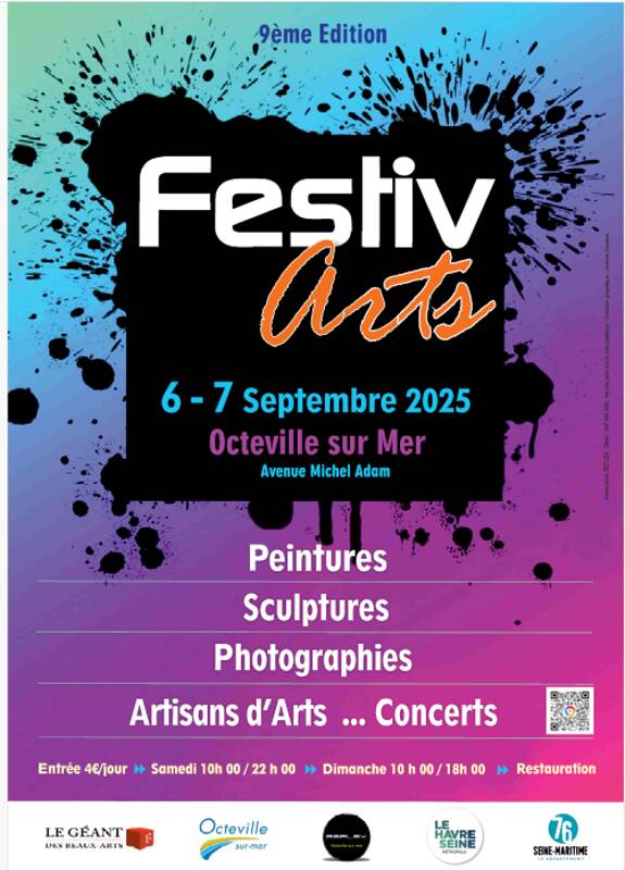 Festiv'Arts 9ème édition à Octeville sur Mer