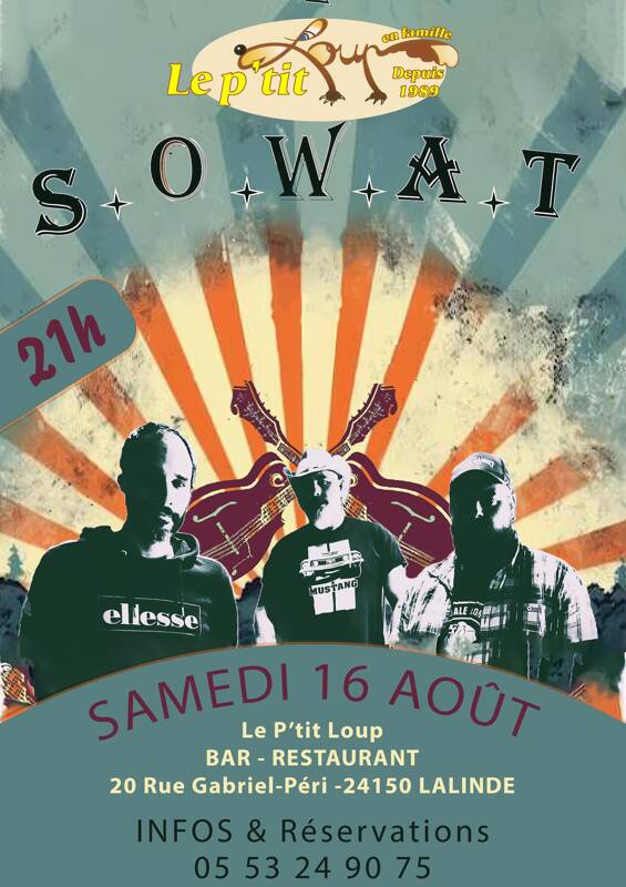 Concert au P'tit Loup : SOWAT