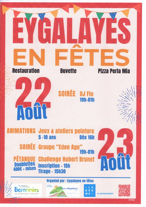 FËTE DU VILLAGE EYGALAYES